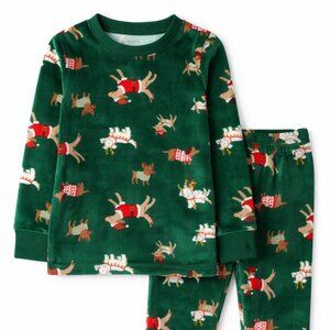 NWOT Carter's Baby & Toddler Holiday 2-Piece Soft Pajama Set 3T